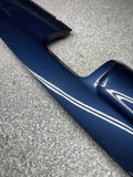 01-06 BMW E46 M3 Rear Bumper Lower Lip Diffuser Trim Panel OEM Topaz Blue