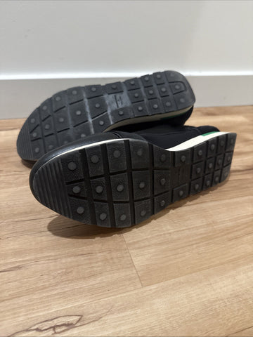 Balenciaga Race Runner Men's Trainers Size 42 US 9 White Green Leather Sneaker