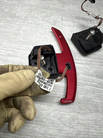 08-14 BMW E90 E92 E93 M3 X5M X6M DCT Steering Wheel Paddle Shifters Levers