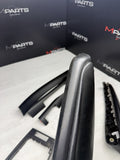 01-06 BMW E46 M3 Convertible Interior Armrests Trim Set Sprayed Black