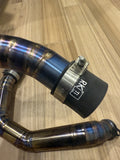 RK TITANIUM BMW 15-20 F80 F82 F83 F87 M2 M3 M4 S55 INTAKE CHARGE PIPES SET