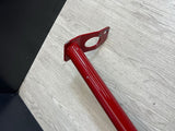 01-06 BMW E46 325 330 M3 Coupe Lower SeatBelt Seat Belt Holder Bar Brace Red
