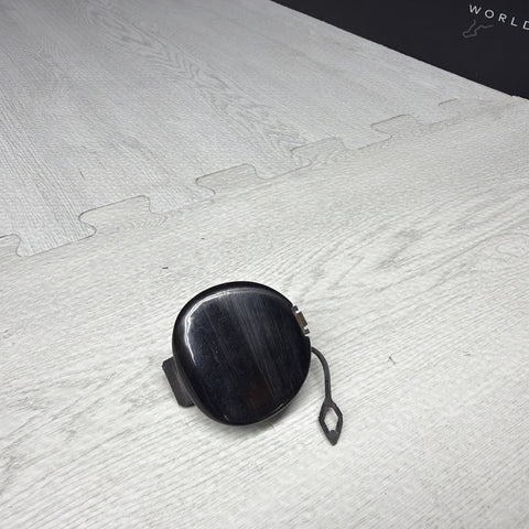 01-06 BMW E46 M3 Rear Tow Hook Eye Cover 2695273 Jet Black