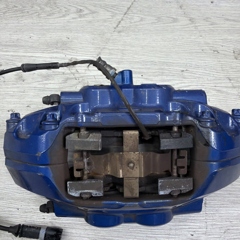 BMW 15-20 F87 M2 F30 F31 F80 F82 F83 M3 M4 Front Left Driver Brake Caliper Blue