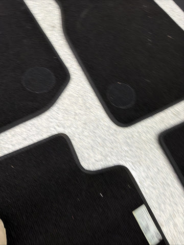 BMW OEM G20 G80 M3 19-23 BLACK FRONT REAR CARPET FLOOR MATS