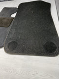 Used Genuine 2008-2013 BMW E90 E92 E93 M3 Carpets Floor Mats Black Front