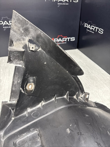 BMW E46 M3 Front Wheel Housing Fender Right Splash Shield Guard *Cracked*