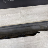 BMW E46 M3 01-06 RIGHT PASSENGER SIDE SKIRT ROCKER PANEL MOLDING CARBON BLACK