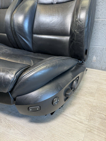 08-13 BMW E92 M3 Coupe Original Black Interior Front Seats Powered Heated