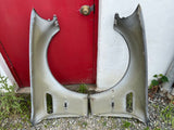 01-06 BMW E46 M3 Fenders Pair Silver Grey Gray