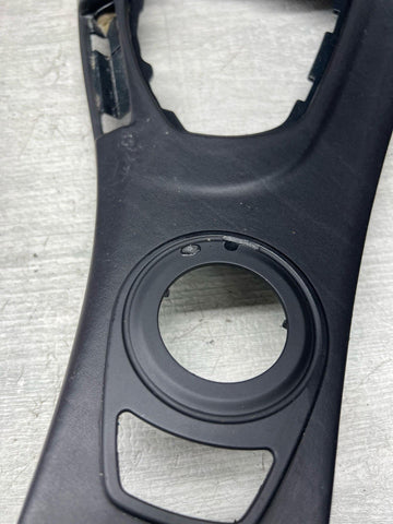 09-13 BMW E90 E92 M3 MANUAL CCC LEATHER CENTER CONSOLE TRIM