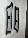 15-20 BMW F83 M4 Convertible Front Interior A Pillars Pair OEM