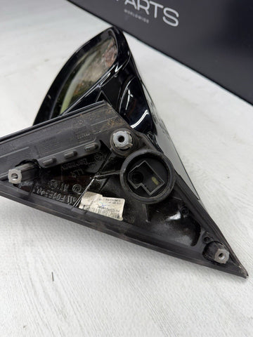 13-16 BMW F10 M5 RIGHT PASSENGER SIDE MIRROR NO CAMERA SAPPHIRE BLACK *DAMAGE
