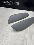 BMW E46 325 330 M3 Convertible Rear Grey Gray Upper Armrest Pads 7894431 7894432