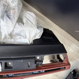 08-13 BMW E90 E92 E93 M3 Extended Fox Red Leather Dashboard *Notes*