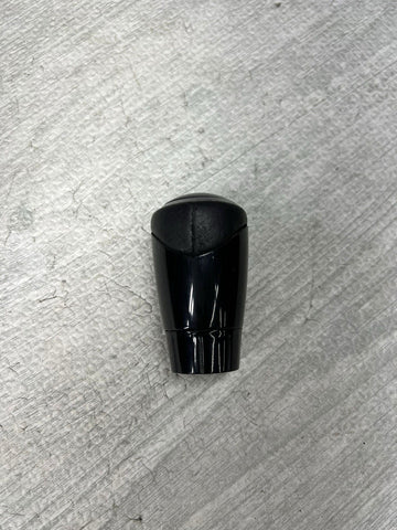 BMW E46 M3 Gloss Black Tri Stitch Suede Shift Knob Shifter SMG Weighted