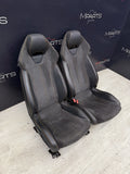 14-19 LAMBORGHINI HURACAN LP610-4 FRONT SEATS OEM + REMOVABLE HONDA CIVIC RAILS