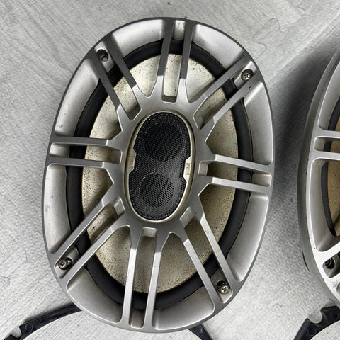 Polk Audio DB691 6-by-9-Inch 3-Way Car Speakers (Pair, Silver) 100W RMS POWER