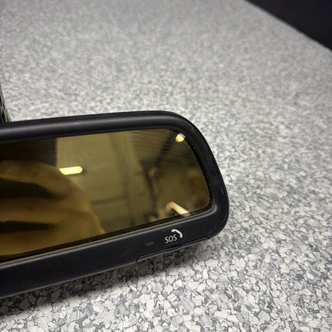 01-06 BMW E46 M3 Rearview Rear View Mirror SOS *Liquid Damage* Convertible