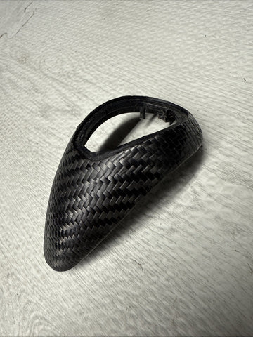 BMW 15-21 F80 F82 F83 F87 M2 M3 M4 DCT Shifter Trim Knob Cover Dry Carbon Fiber