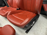 OEM 15-20 BMW F82 M4 LEATHER SEAT SEATS CUSHION INTERIOR SET SAKHIR ORANGE