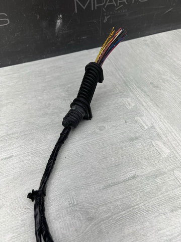 01-06 BMW E46 M3 FRONT LEFT XENON HEADLIGHT HARNESS WIRES BODY HARNESS PLUGS