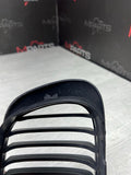 01-06 BMW E46 M3 Front Kidney Grille Left Driver Matte Black