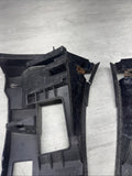 01-06 BMW E46 M3 LEFT RIGHT DRIVER FRONT BUMPER COVER GUARD BRACKET PAIR 2695247