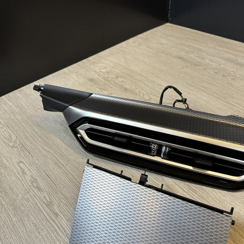 2023-2026 BMW G80 M3 Front Interior Aluminum Rhombicle Trim Panel Set OEM