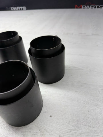 (4) BMW M2/M3/M4/M5 Black Exhaust Tips F87/F80/F82/F83/F10