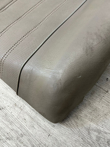 BMW OEM E30 86-92 COUPE REAR SEAT BACK REST BACKREST CUSHION BEIGE LEATHER