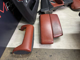 08-13 BMW E92 M3 Coupe Fox Red Interior Front & Rear Seats Complete