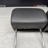 2001-2006 BMW E46 M3 Convertible Black Rear Headrests Head Rests Pair