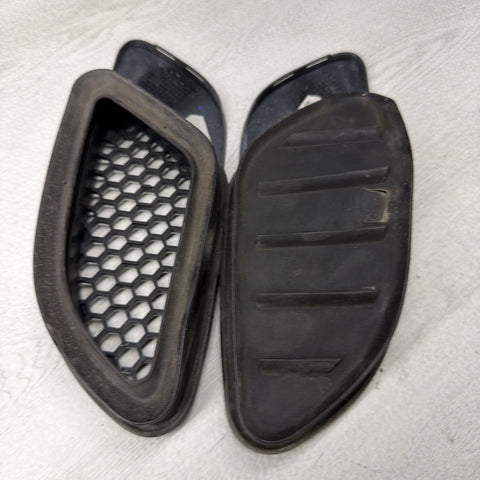 08-13 BMW E90 E92 E93 M3 Hood Scoops Space Jerez Black Pair 8042978