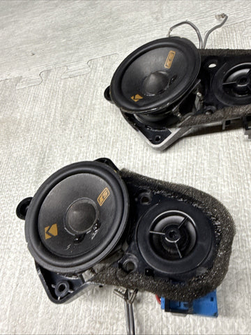 Kicker 51KSC2704 2.75" KS Series 4-ohm Midrange Car Speakers BMW E46 M3