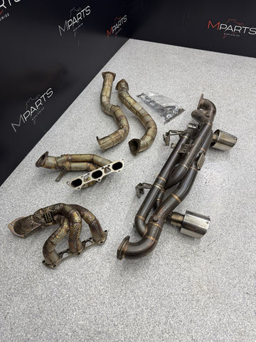 23-25 PORSCHE GT4RS GT4 RS 982 718 REAR MUFFLER SECTION *BENT TIP