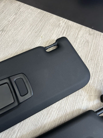 18-23 BMW X3M X4M X3 X4 Front Sun Visors Set OEM Black