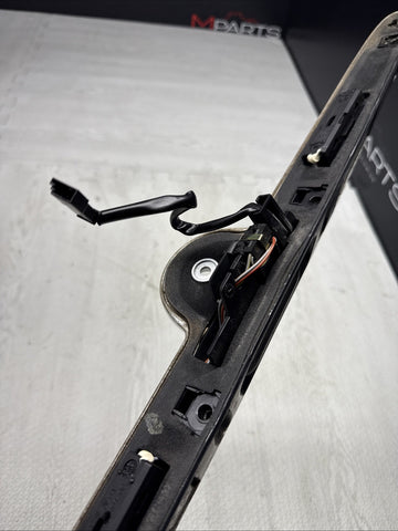 01-06 BMW E46 M3 Convertible Trunk Lid Grip Key Deck Handle Titanium Silver