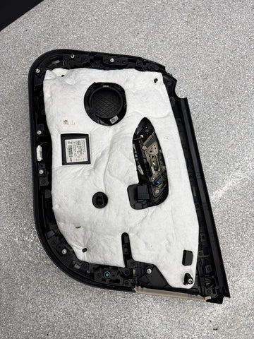 21-26 BMW G20 340 M340 Front Left Driver Door Card Panel Cover Trim Beige