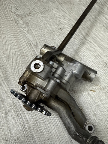 01-06 BMW E46 M3 S54 Engine Oil Pump + 1 Pick Up Tube