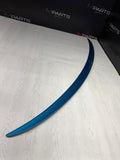 15-21 BMW F22 F23 F87 M2 Rear Trunk Lid Spoiler Lip Long Beach Blue OEM 8056230
