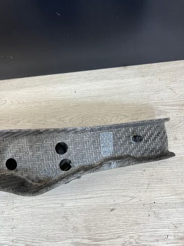 01-06 BMW E46 M3 Front Bumper Rebar Reinforcement Beam *Hairline Crack