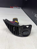 92-99 BMW E36 M3 LEFT DRIVER  AIR AC HEAT VENT GRILL W HEADLIGHT SWITCH