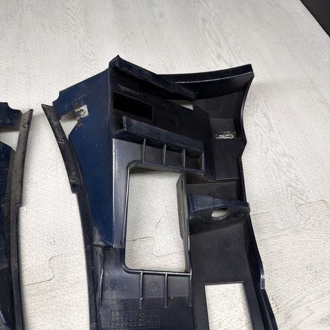 01-06 BMW E46 M3 FRONT BUMPER COVER GUARDS BRACKETS 2695247