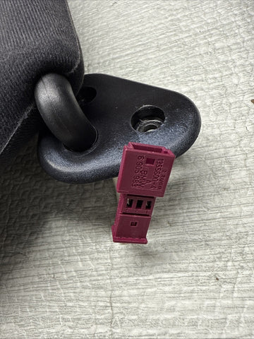 01-06 BMW E46 M3 Coupe Left Right Sun Visors Shade Mirror Black OEM Pair