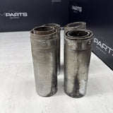 08-13 OEM BMW E92 E93 M3 S65 Rear Exhaust Quad Muffler Tips (4)