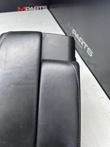 08-13 BMW E90 E92 E93 M3 Armrest Black Leather OEM