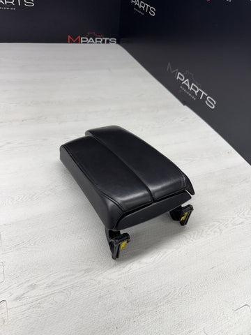 08-13 BMW E90 E92 E93 M3 Armrest Black Leather OEM