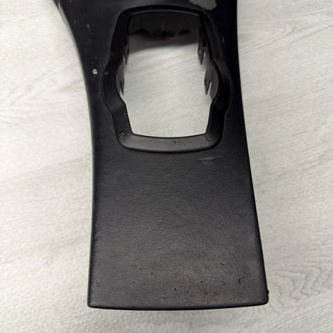 09-13 BMW E90 E92 M3 MANUAL CIC LEATHER CENTER CONSOLE TRIM