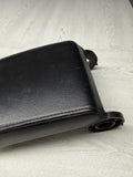 01-06 BMW E46 M3 Center Console Armrest Arm Rest Black Leather Top